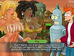Futurama激发的欲望:熟女在情色游戏中探索空间