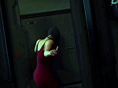 Ada Wong, a resident evil woman, pleasures herself with a lucky penis and receives a creampie in this 4k hentai video