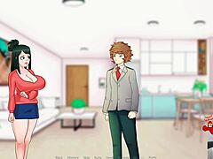 超级英雄的高清 1080p 播放和 Herosexacademia 的 Cumshot Galore